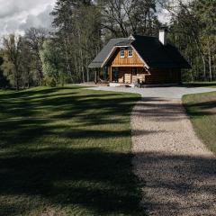 "Gaujmale" sauna house in nature