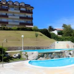 Suances con garaje privado, piscina , pie de playa