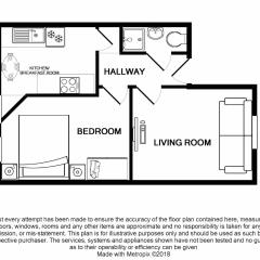 Modern 1 Bed Near Beach and Town Centre – 7 Min Walk