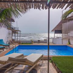 Beachfront pool villa Myconos