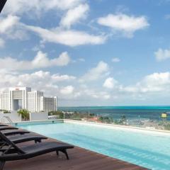 Beautiful room well located in the hotel zone of Cancun