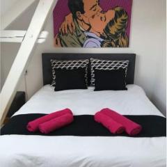 The pop-art luxury suite