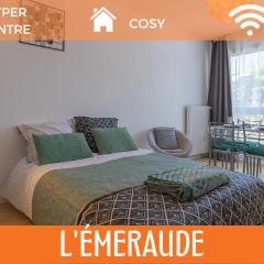 ZenBNB - L'émeraude - Beautiful Studio Apartment - Near Tram Station for Geneva