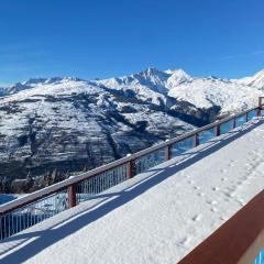 Duplex les Arcs 1800 - Pierra Menta - Vue Imprenable avec Terrasse et Balcon - 9 Personnes