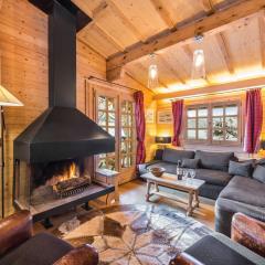 Chalet alpin 4 chambres à Megève, près des pistes, exposé plein soleil, pour 10 personnes - FR-1-453-10