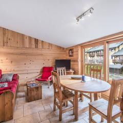 Charmant T3 au centre de Megève, balcon, proche pistes, garage, 4 pers, classement 3 étoiles - FR-1-453-96