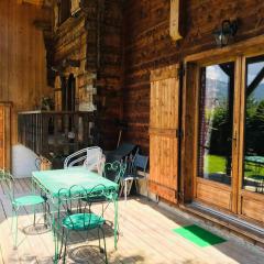 Chalet calme et atypique, 8-10 pers., avec terrasse, parking et Wi-Fi inclus à Samoëns - FR-1-629-5