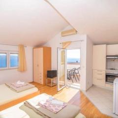 Studio Apartment in Dugi Rat with Sea View, Terrace, Air Conditioning, WiFi 5113-1