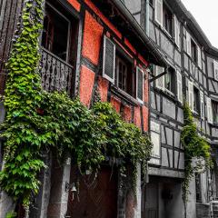 La Maison Rouge Au coeur de la ville.