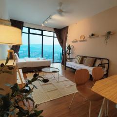 New Georgetown Modern City View 2BR Homestay for 10pax 无敌美景两房民宿 Beacon Executive Suite