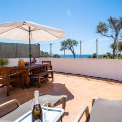 Stunning terrace with ocean view