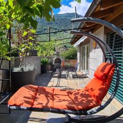 Chez Pewee, beau duplex en ville, parc privé