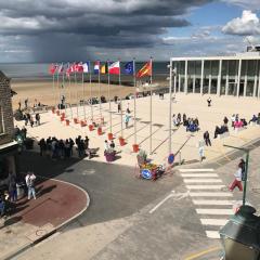 Vue mer à Arromanches