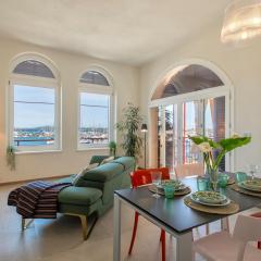 ClickSardegna ClickSardinia Alghero Spectacular waterfront Neptune apartment with sea-facing terraces and garden