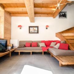 Chalet skis aux pieds avec 3 chambres et terrasse à Chamonix - FR-1-343-225