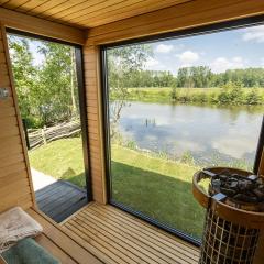 Leie Villa II - by the river with sauna & jacuzzi