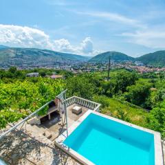 Perfect view of Mostar - with swimming pool