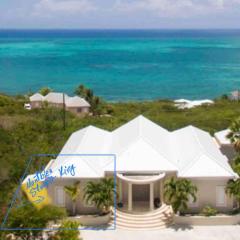 King Bedroom Suite at ParadiseOneVilla Turks and Caicos Islands