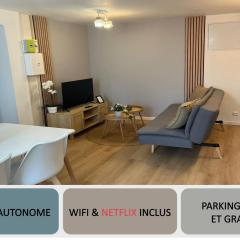 Studio Carnot - Proche Docks 76, Kindarena et centre ville de ROUEN - Stationnement gratuit - NETFLIX - WIFI