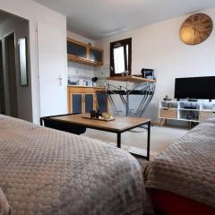 Super appartement Cocooning vu Mont Blanc