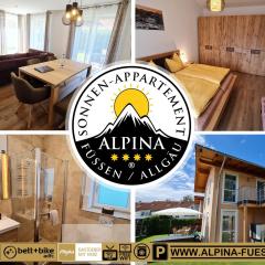 Alpina Sonnen-Appartements Füssen incl XL-Sonnen-Terrasse & Königscard