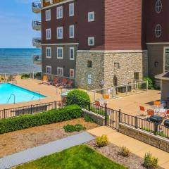 Beachfront Traverse City Resort Condo with Pool