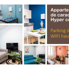 Appartements de caractère centre - WIFI - PARKING