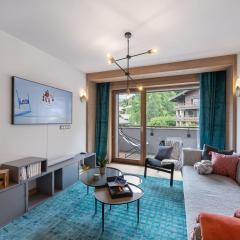 Appartement neuf à Megève avec piscine et espace détente - FR-1-569-25