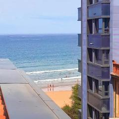 Ático con terraza en playa de San Lorenzo