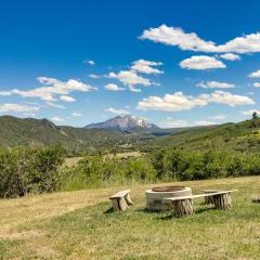 Scenic Mount Sopris View Historic Alpine Cabin!