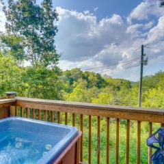 Sevierville Studio Cabin Rental with Private Hot Tub