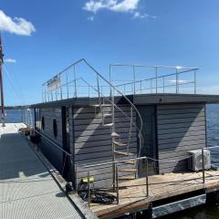 Hausboot Fjord Nordstern mit Dachterrasse in Schleswig