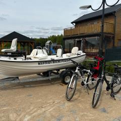 Domek Wester House Fuleda z Sauną Jacuzzi i Kominkiem