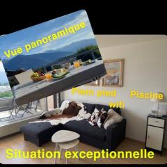 Charmant logement vue dégagée