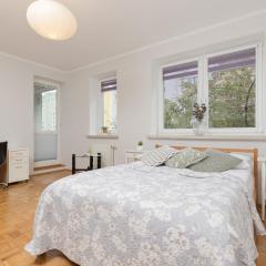 Studio Bielany with Home Office near Metro Station by Noclegi Renters