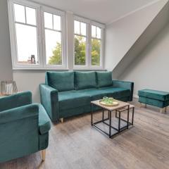 VIP Apartment A 64qm 4 Zi DG Wohnung klimatisiert großes Bad u Küche max 4 Gäste inklusive Schlafsofa