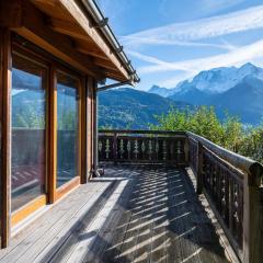 Le Relief - Maison avec magnifique vue montagne aux Bettex