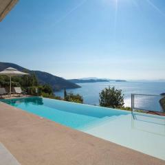 Villa Posidonia of BLUE CAVES complex with perfect view & salt water pool