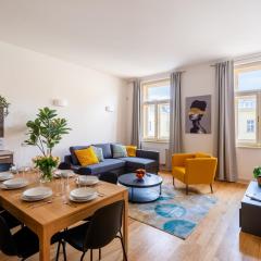 Spacious apartments near the river Prague