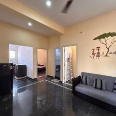 New 2BHK furnished flat Mysore 2km from Gokulam