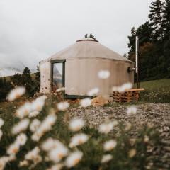 Dzikość Serca - Jurta z widokiem na Tatry