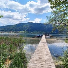 WOLFGANG Haus KMB Seeappartement Ossiacher See mit direktem Seezugang, Hallenbad, Skiarena Gerlitzen