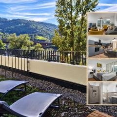 Vivamosel: Appartement mit Mosel & Burgblick - Balkon - Parken - Aufzug - Fahrradraum