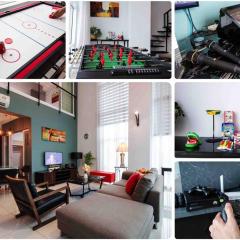 Karaoke,XBox,Foosball,Billiard,Air Hockey,Ping Pong & Board Games