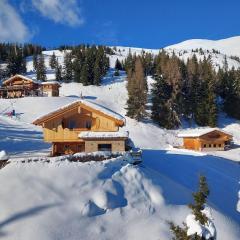 Wellness chalet directly on the ski slope