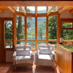 BOG Le Pommier - Cabañas con vista al lago y piscina climatizada