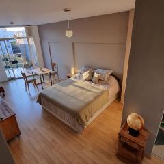 Very bright apartment queen bed + terrace /Palermo