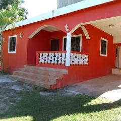 Típica casa dominicana a 12 minutos de la playa