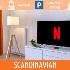 ZenBNB / Scandinavian / Gare / Parking Privé /