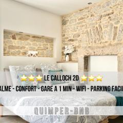 LE CALLOCH 2D - Studio 4 Étoiles - Quartier Gare - Wifi - Netflix